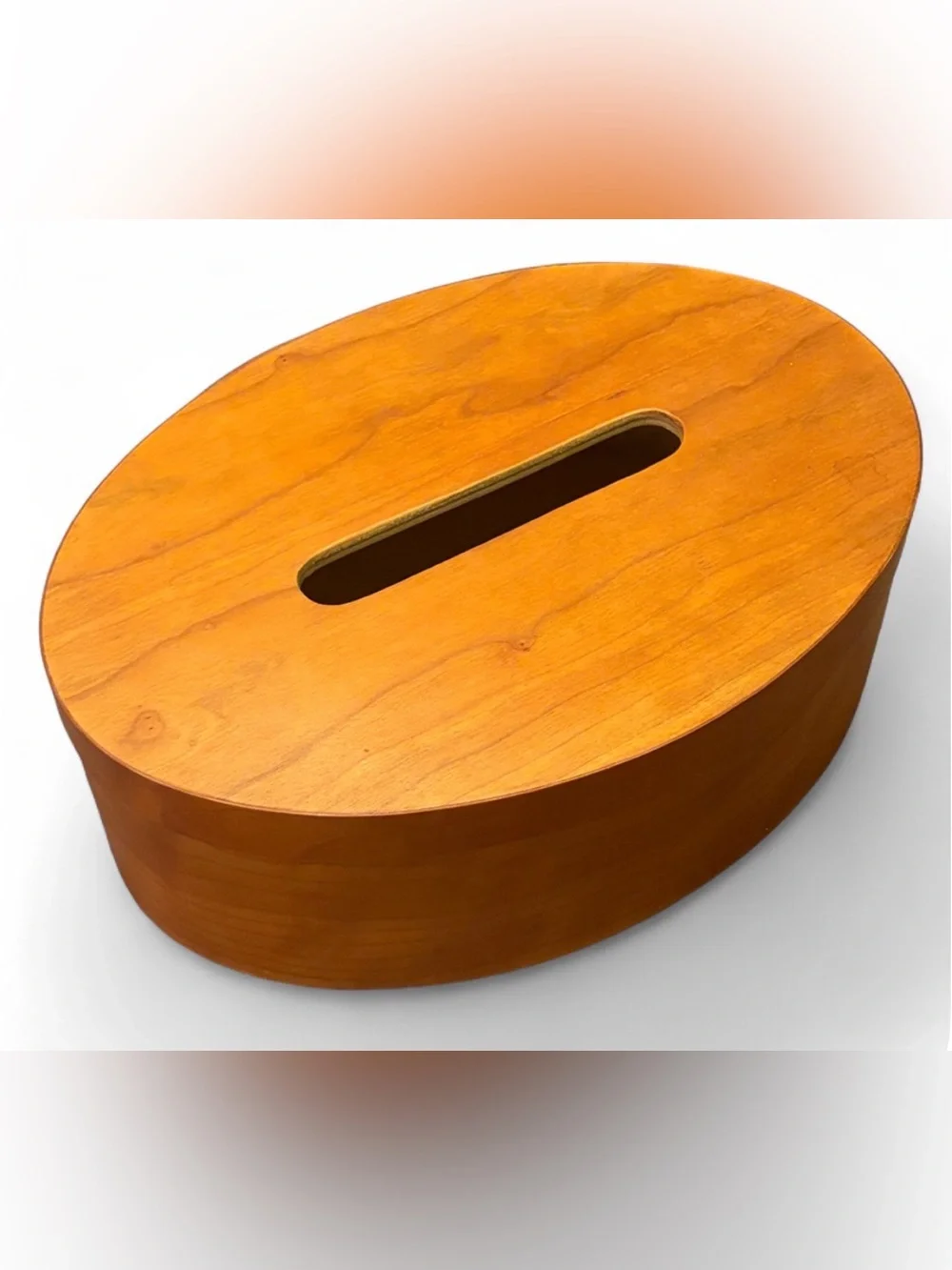 Vintage Handmade Wooden Shaker Box Card Tissue Storage Keepsake Box Home Decor
